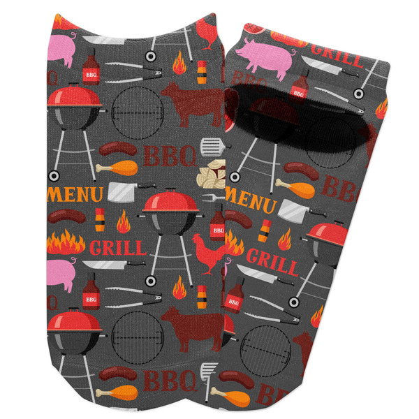 Custom Barbeque Adult Ankle Socks