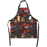 Barbeque Apron With Pockets w/ Name or Text