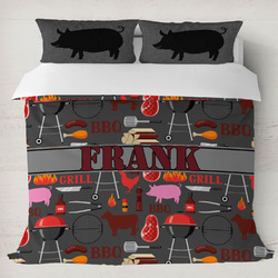 Barbeque Duvet Cover Set - King (Personalized)