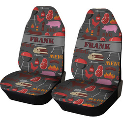 Barbeque Car Seat Covers (Set of Two) (Personalized)