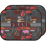 Barbeque Car Floor Mats (Back Seat) (Personalized)