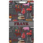 Barbeque Clipboard (Legal Size) (Personalized)