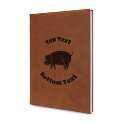 Barbeque Leatherette Journal - Single Sided (Personalized)