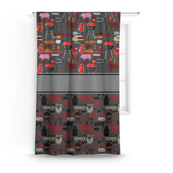 Barbeque Curtain Panel - Custom Size