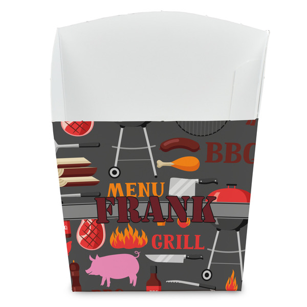 Custom Barbeque French Fry Favor Boxes (Personalized)