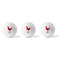 Barbeque Golf Balls - Generic - Set of 3 - APPROVAL