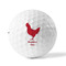 Barbeque Golf Balls - Titleist - Set of 3 - FRONT