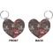 Barbeque Heart Keychain (Front + Back)