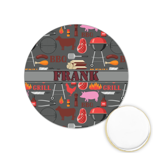 Custom Barbeque Printed Cookie Topper - 1.25" (Personalized)