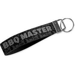 Barbeque Wristlet Webbing Keychain Fob (Personalized)