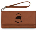Barbeque Ladies Leatherette Wallet - Laser Engraved - Rawhide (Personalized)