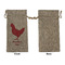 Barbeque Large Burlap Gift Bags - Front Approval