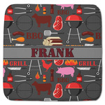 Barbeque Memory Foam Bath Mat - 48"x48" (Personalized)