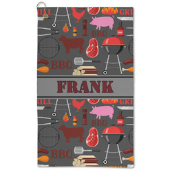 Barbeque Microfiber Golf Towel (Personalized)