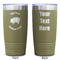 Barbeque Olive Polar Camel Tumbler - 20oz - Double Sided - Approval