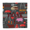 Barbeque Party Favor Gift Bag - Matte - Front