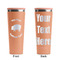 Barbeque Peach RTIC Everyday Tumbler - 28 oz. - Front and Back