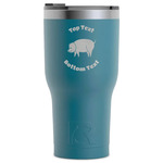 Barbeque RTIC Tumbler - Dark Teal - Laser Engraved - Single-Sided (Personalized)