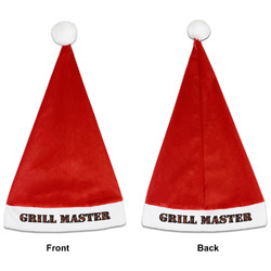 Barbeque Santa Hat - Front & Back (Personalized)