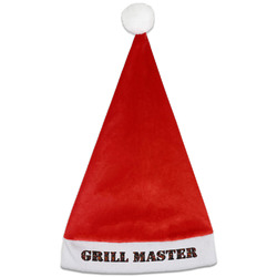 Barbeque Santa Hat - Front (Personalized)