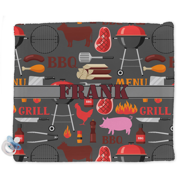 Custom Barbeque Security Blanket - Single Sided (Personalized)