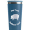 Barbeque Steel Blue RTIC Everyday Tumbler - 28 oz. - Close Up