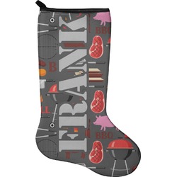 Barbeque Holiday Stocking - Single-Sided - Neoprene (Personalized)