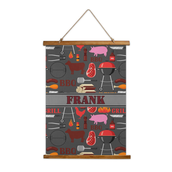 Custom Barbeque Wall Hanging Tapestry - Tall (Personalized)