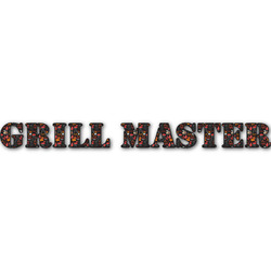 Barbeque Name/Text Decal - Large (Personalized)