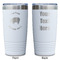 Barbeque White Polar Camel Tumbler - 20oz - Double Sided - Approval