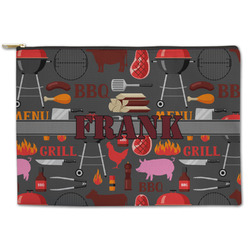 Barbeque Zipper Pouch - Large - 12.5"x8.5" (Personalized)
