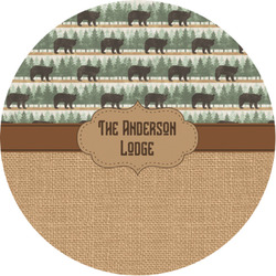 Cabin Multipurpose Round Labels - 1" (Personalized)