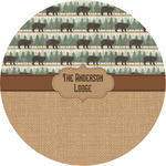 Cabin Multipurpose Round Labels - 2" (Personalized)