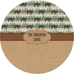 Cabin Multipurpose Round Labels - 3" (Personalized)