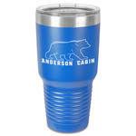 Cabin 30 oz Stainless Steel Tumbler - Royal Blue - Single-Sided (Personalized)