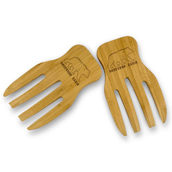 Cabin Bamboo Salad Mixing Hand (Personalized)