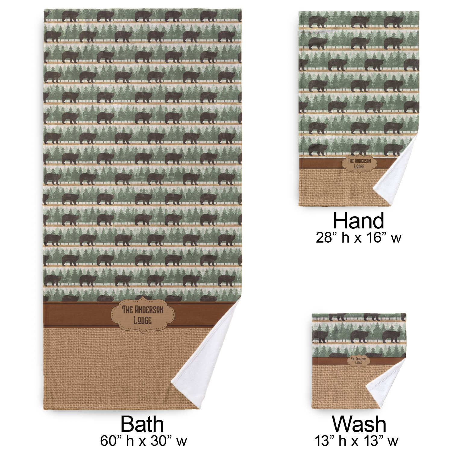 cabin bath towel sets