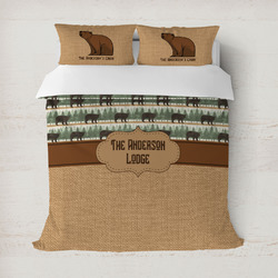 Cabin Duvet Cover Set - Full / Queen (Personalized)
