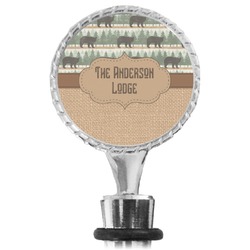 Cabin Wine Bottle Stopper (Personalized)