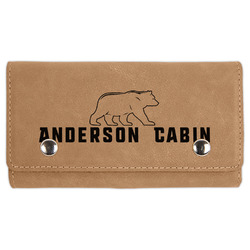 Cabin Cards & Dice Set - Light Brown (Personalized)