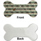 Cabin Ceramic Flat Ornament - Bone Front & Back Single Print (APPROVAL)