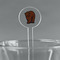 Cabin Clear Plastic 7" Stir Stick - Round - Main