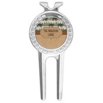 Cabin Golf Divot Tool & Ball Marker (Personalized)