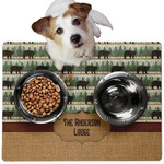 Cabin Dog Food Mat - Medium w/ Name or Text