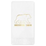 Cabin Guest Napkins - Foil Stamped (Personalized)