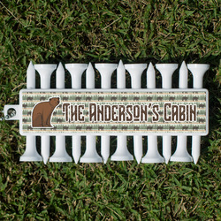 Cabin Golf Tees & Ball Markers Set (Personalized)