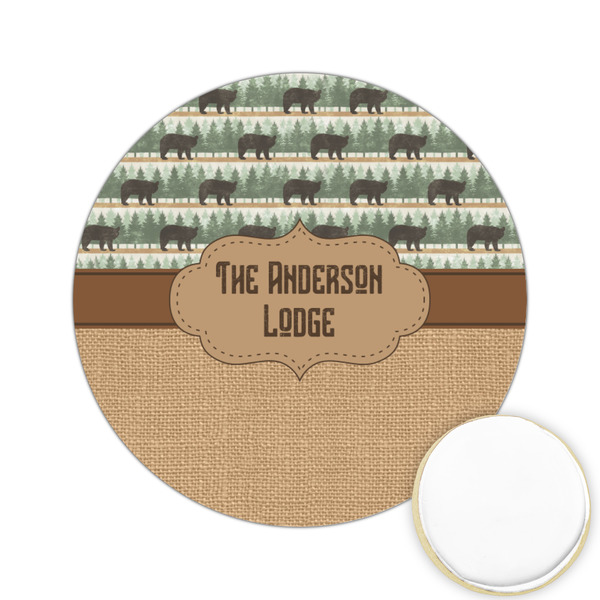 Custom Cabin Printed Cookie Topper - 2.15" (Personalized)