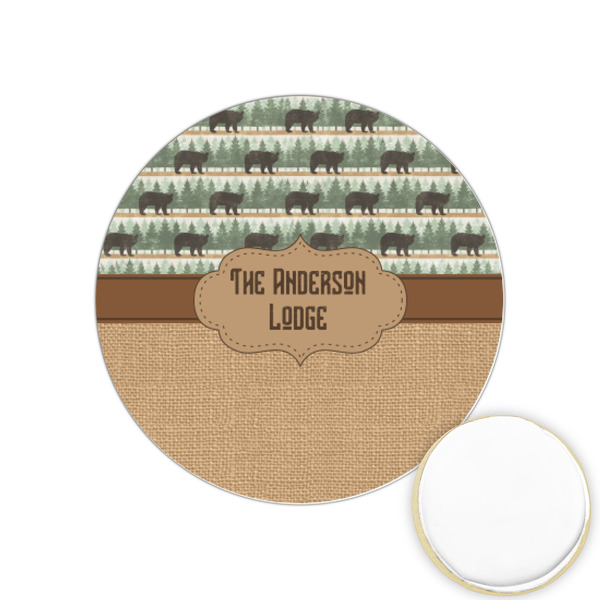 Custom Cabin Printed Cookie Topper - 1.25" (Personalized)