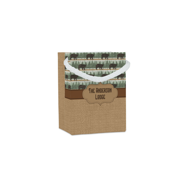 Custom Cabin Jewelry Gift Bags - Matte (Personalized)