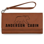 Cabin Ladies Leatherette Wallet - Laser Engraved - Rawhide (Personalized)